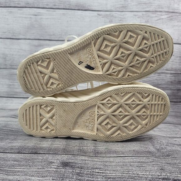 Converse Chuck Taylor All Star Lift 2X Hi 572953C Women Sand Sneaker - Size 5 - Picture 9 of 11